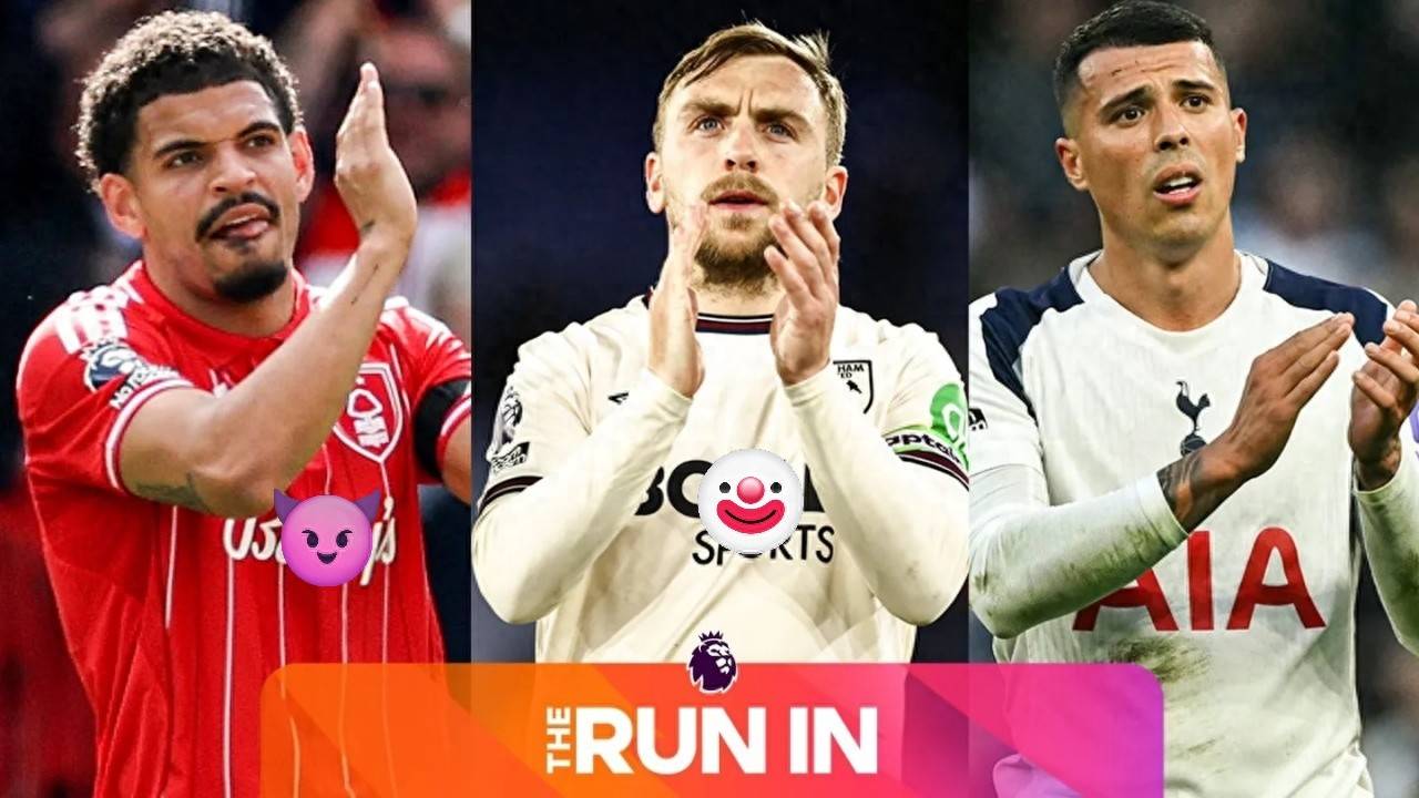 英超仅剩5轮 3降1 诺丁汉森林amp;西汉姆联amp;热刺剩余赛程分析